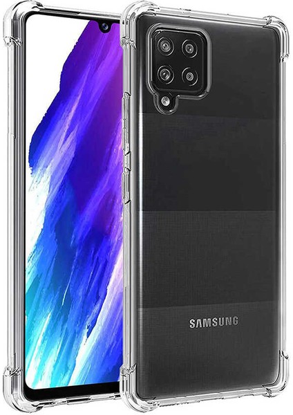 Samsung Galaxy M12 Kılıf Nitro Anti Shock Silikon - Renksiz