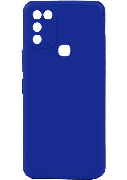 Infinix Hot 11 Play Kılıf Biye Silikon-Mavi