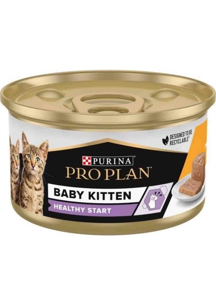 Baby Kitten Tavuklu Yeni Doğan Yavru Kedi Konservesi 85GR x 24 Adet fiyatları