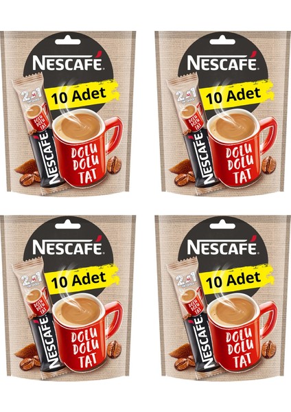 2 Si 1 Arada 10'lu Ekonomik Paket x 4 Adet