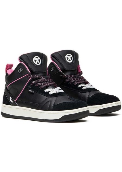 Moto-1 Lady H2OUT Deri Sneakers Siyah