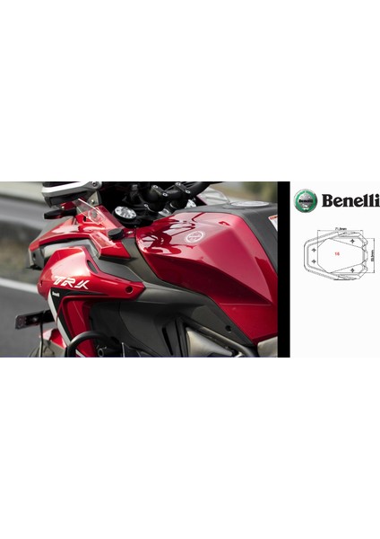 Benelli Trk 502-502X (2017-2023) Yan Ayak Genişletme