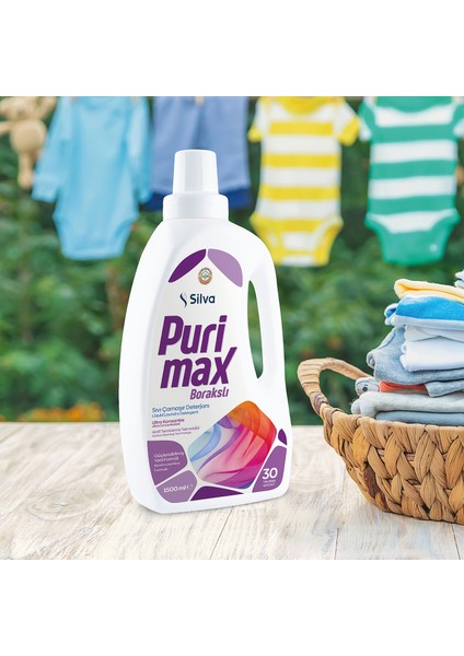 Purimax Çamaşır Deterjanı Sıvı 1500 ml