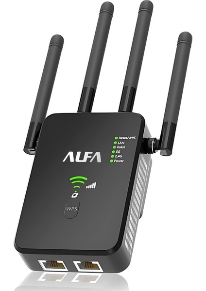 Waverider 3in 1 Wifi Pro Sinyal Yaklaştırıcı - Güçlendirici 1200MBPS 5g Ap Repeater Router Dual Band