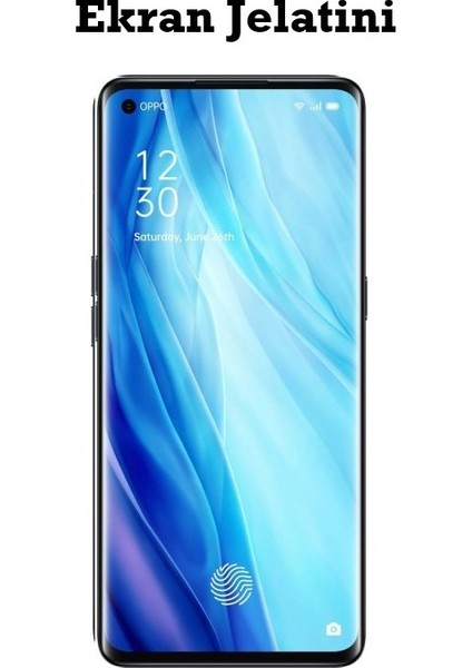 Oppo Reno 4 Pro Uyumlu Ön Body Şeffaf Ultra Ekran Koruyucu Nano Jelatin