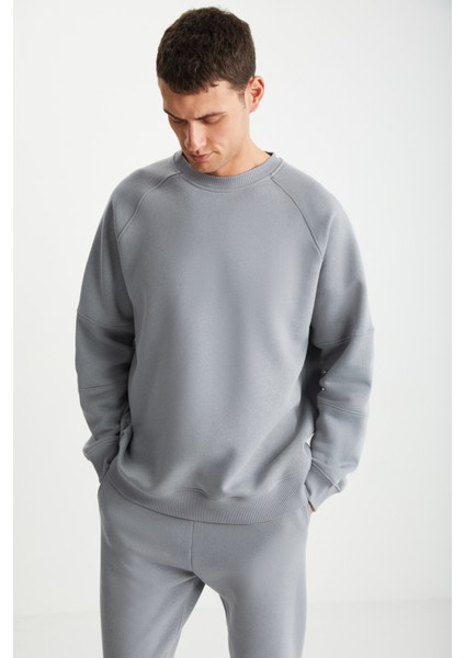 Johhny Erkek Mavi Sweatshirt modelleri