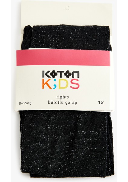 Simli Külotlu Çorap modelleri