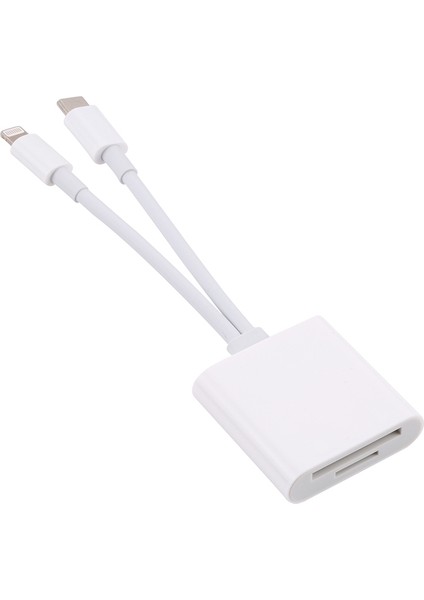 NK-101YST Pro Type-C-Lightning To Sd-Tf Kart Çevirici Adaptör