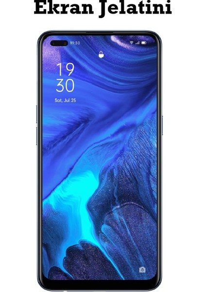 Oppo Reno 4 Uyumlu Ön Body Şeffaf Ultra Ekran Koruyucu Nano Jelatin