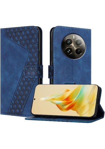 Mays Boutique Realme 12 Pro Artı Flip Folio Manyetik Kart Yuvaları Için Telefon Kılıfı Kapak (Yurt Dışından)