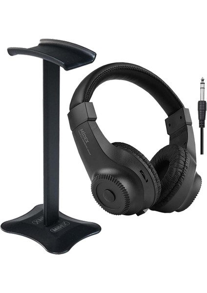 RS-20ST Çok Amaçlı Stüdyo Referans Dinleme DJ Stereo Kulaklık + Stand