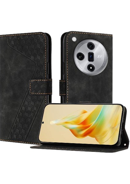 Oppo Bulmak Için Telefon Kılıfı X7 Kart Yuvaları Kapak Manyetik Kickstand Flip Folio (Yurt Dışından)