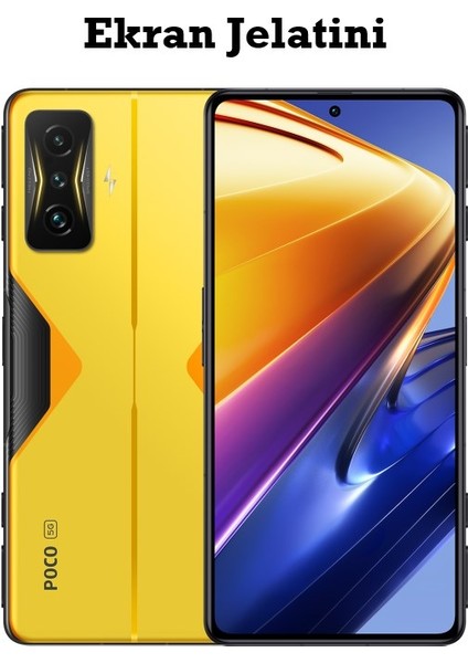 Xiaomi Poco F4 Gt Uyumlu Ön Body Şeffaf Ultra Ekran Koruyucu Nano Jelatin