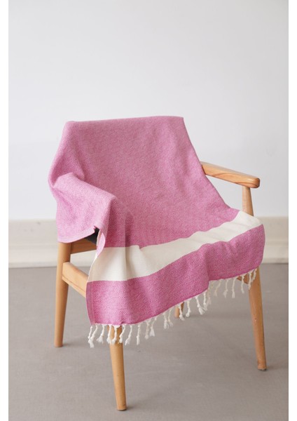 Organik Pamuk Elmas Serisi Peştemal Vücut Banyo Havlusu (90X180 Cm)