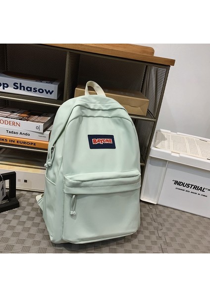 Okul Çantası, Basit, Su Geçirmez, Çok Yönlü Sırt Çantası, Güzel Görünümlü, Büyük Kapasiteli (Yurt Dışından)