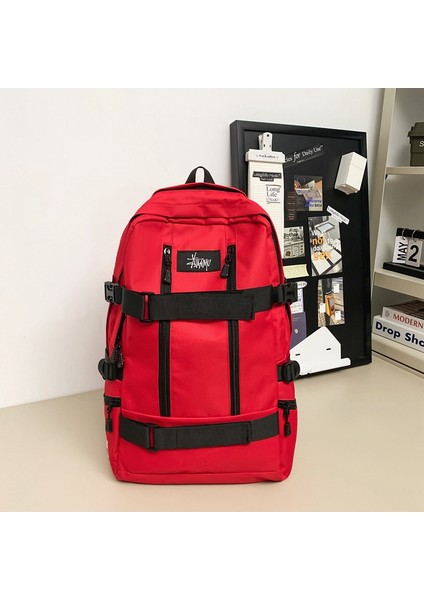 Erkekler ve Kadınlar Için Büyük Kapasiteli Sırt Çantası, Iş Için Çok Yönlü, Basit, Büyük Kapasiteli Spor Çantası (Yurt Dışından)