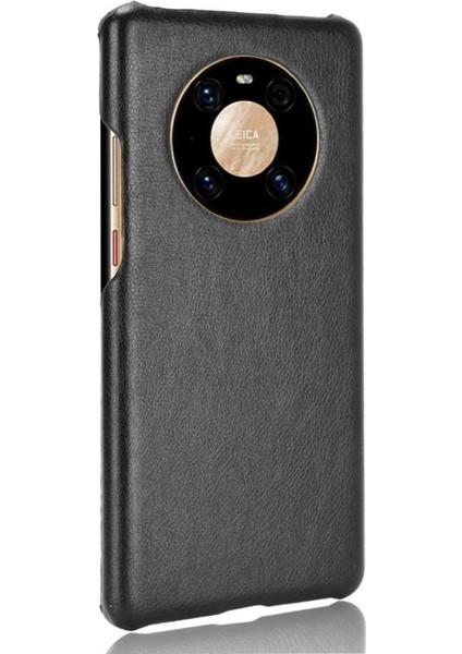 Huawei Mate 40 Pro Artı Lychee Desen Retro Anti Scratch Için Retro Kılıf (Yurt Dışından)