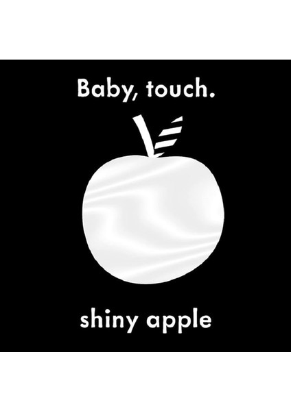 Baby Touch: My First Book: a black-and-white cloth book | Dokun Hisset ingilizce Bebek Kitabı
