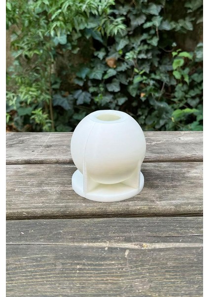 Küre 8cm Çap Silikon Mum Kalıbı