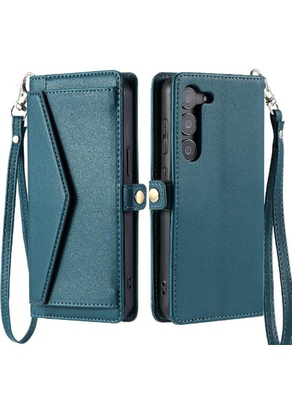 Cüzdan Crossbody Kılıf Samsung Galaxy S23 Artı Cüzdan Kılıf Kadınlar Için (Yurt Dışından)