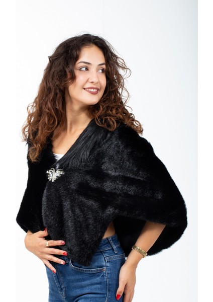 Kürk Abiye Pelerin modelleri