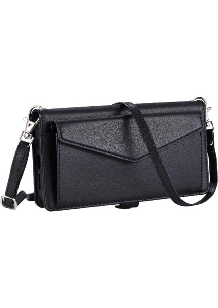 Cüzdan Crossbody Kılıf IPhone 13 Kart Tutucu Fermuar Faturaları Yuvası Cüzdan (Yurt Dışından) fırsatları