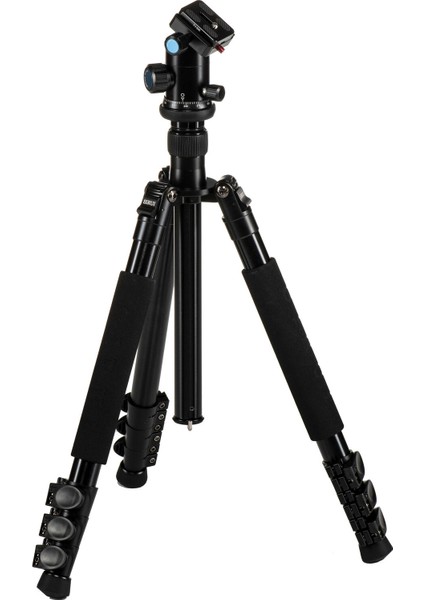 ET-2004 + E-20 Profesyonel Alüminyum Tripod Kiti