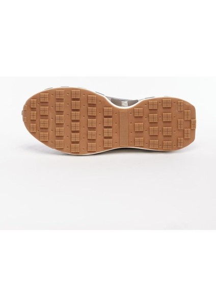 6672 Gerçek Deri Erkek Sneaker Ayakkabı - Siyah-Hardal - 42 fiyatları