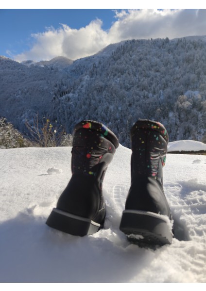 Su Geçirmez Çocuk Kar Botu - Çkar 2a - Renkli-Siyah-Gri modelleri