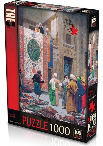 KS Games 1000 Parça Carpet Market Puzzle