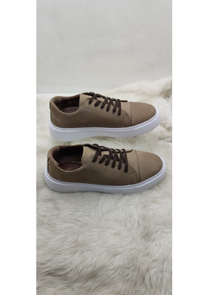 Çiğdem Kundura Çiğdem Kum Nubuk Deri Kalın Taban Erkek Ayakkabı (Gso 1481) - Kum - 44 - St02653-13479 modelleri