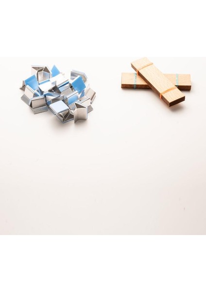 Ahşap Mum Fitili + Yapışkanlı Sehpa - 20 Adet ( 20MM x 75MM x 0,5mm ) fiyatları