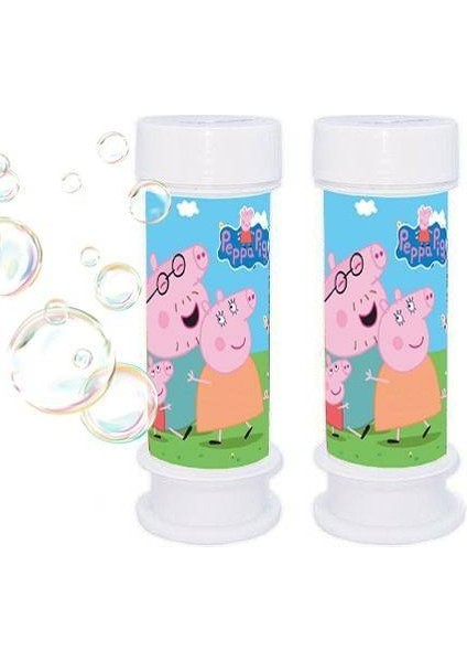 Parti Dükkanım Peppa Pig k Köpük Baloncuk - 2 Adet