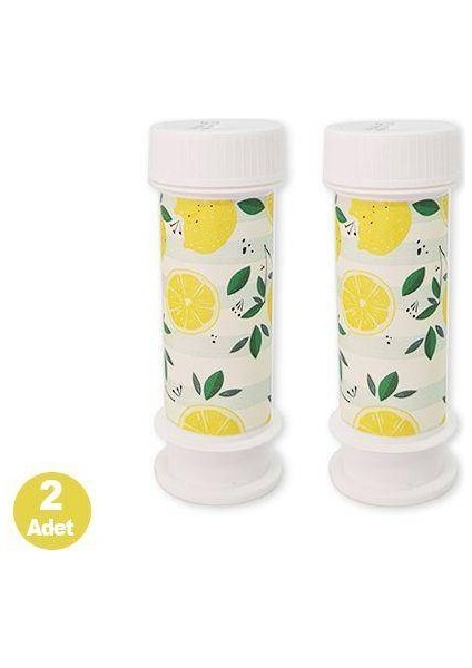Limon Temalı k Köpük Baloncuk 2 Adet