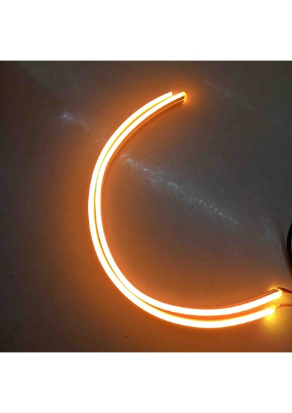 Amber 2 Adet 50 cm Neon LED