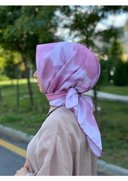 Pamuklu Soft Eşarp Fresh Çiçek Desen