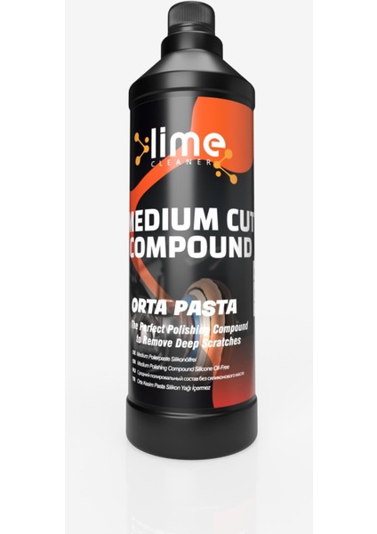 Lime Cleaner Çizik Giderici Pasta (Medium Cut Compound) 1 Litre