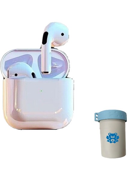 4. Nesil Bluetooth Kulaklık Kablosuz Yüksek Kaliteli Spor Mini Kulak Içi Ultra Uzun Süre Müzik Dinleme Android Evrensel (Yurt Dışından)