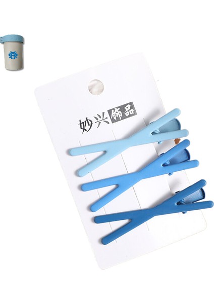 Şeker Rengi Yan Saç Tokası Dalgalı Kenarlar (Yurt Dışından)