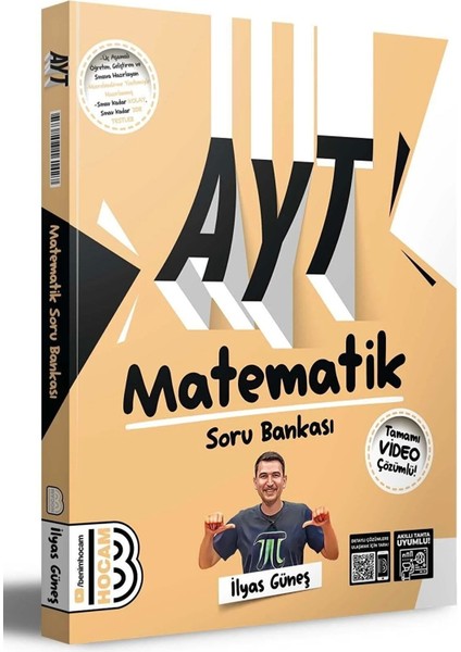 Benim Hocam Yayınları 2025 AYT Matematik Tamamı Video Çözümlü Soru Bankası