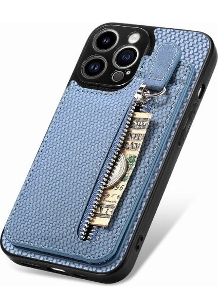 IPhone 14 Için Kılıf Pro Standı Manyetik Araç Montaj Fermuar Crad Yuvası Cüzdan (Yurt Dışından) fırsatları