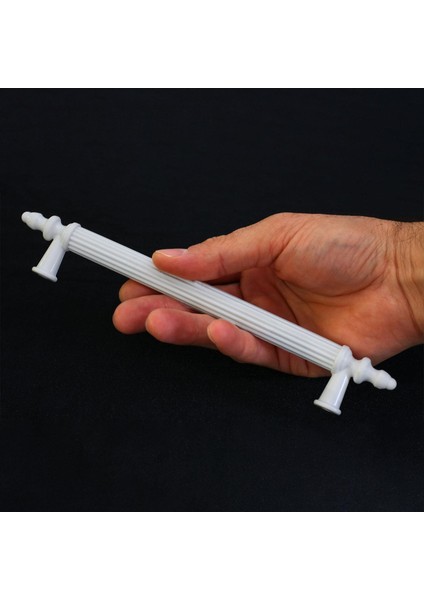 Sert Plastik Beyaz Çekmece Mobilya Mutfak Dolap Kulbu 160 mm 10 Adet modelleri
