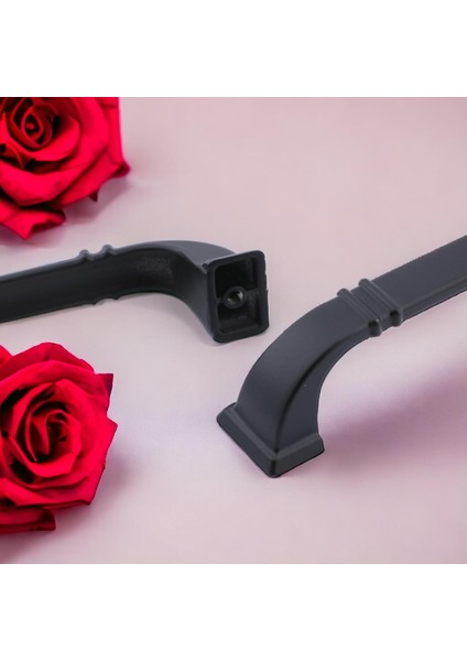 Mobilya Mutfak Dolabı Çekmece Dolapları Kapak Kulbu Siyah 160 mm Metal modelleri
