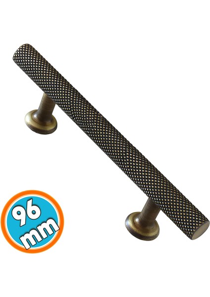 Mobilya 96 mm Antik Sarı Metal Çekmece Mutfak Dolapları Kapak Kulbu