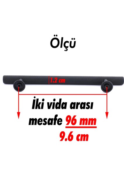 Mobilya 96 mm Siyah Metal Çekmece Mutfak Dolapları Kapak Kulbu fırsatları