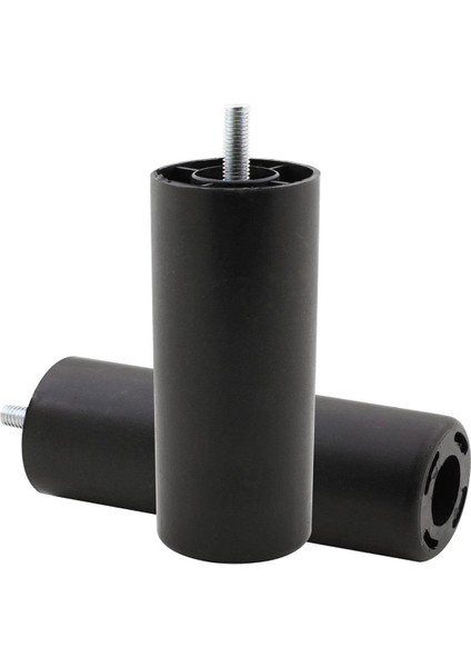 Mobilya Kanepe Sehpa Tv Ünitesi Koltuk Orta Destek Yükseltici Ayağı Gizli Baza Ayakları 8 cm Siyah indirimleri