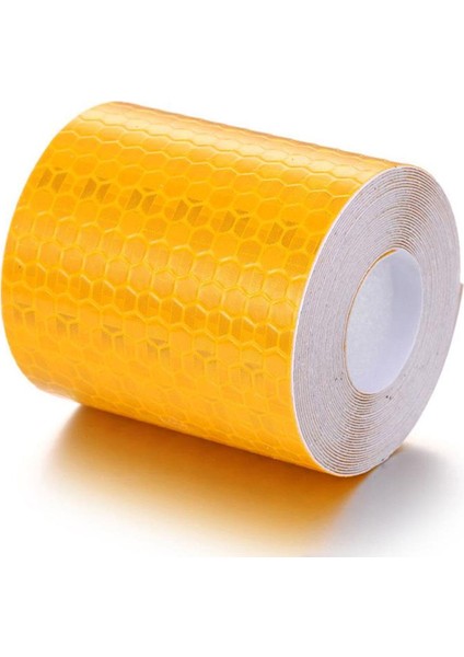 Reflektörlü Reflektif Fosforlu Şerit Bant Ikaz Bandı 46 Metre Beyaz modelleri