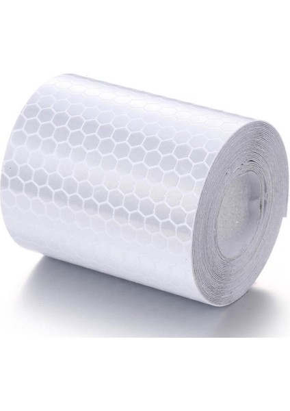 Reflektörlü Reflektif Fosforlu Şerit Bant Ikaz Bandı 46 Metre Kırmızı fırsatları