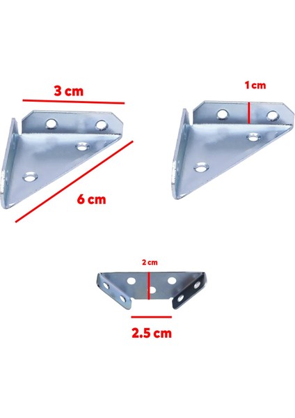 Çok Amaçlı Köşe Birleştirme Aparatı Metal Pvc Ahşap Çerçeve Tablo Sineklik Montaj 4 Adet Köşe Gönye