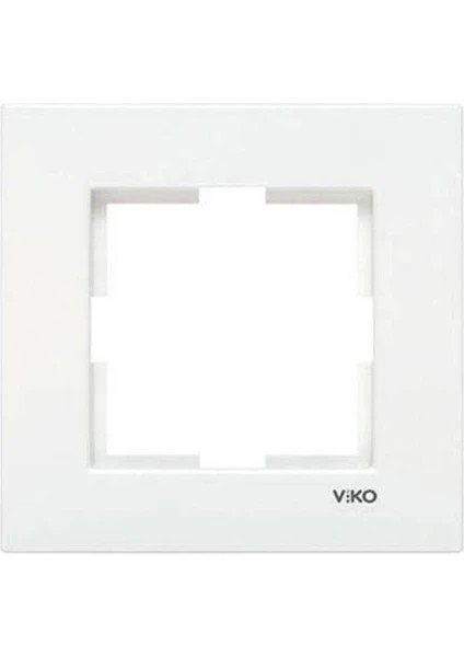 - Karre Tekli Çerçeve Beyaz